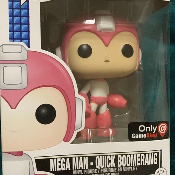 MegaMan Quick Boomerang Funko Pop - Picture 1 of 1